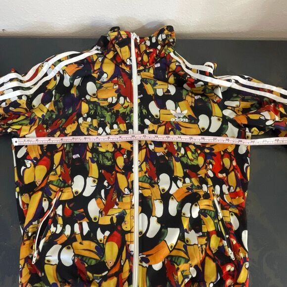 Adidas x Farm Rio Firebird Tucanario Track Jacket Size Medium - Picture 9 of 12